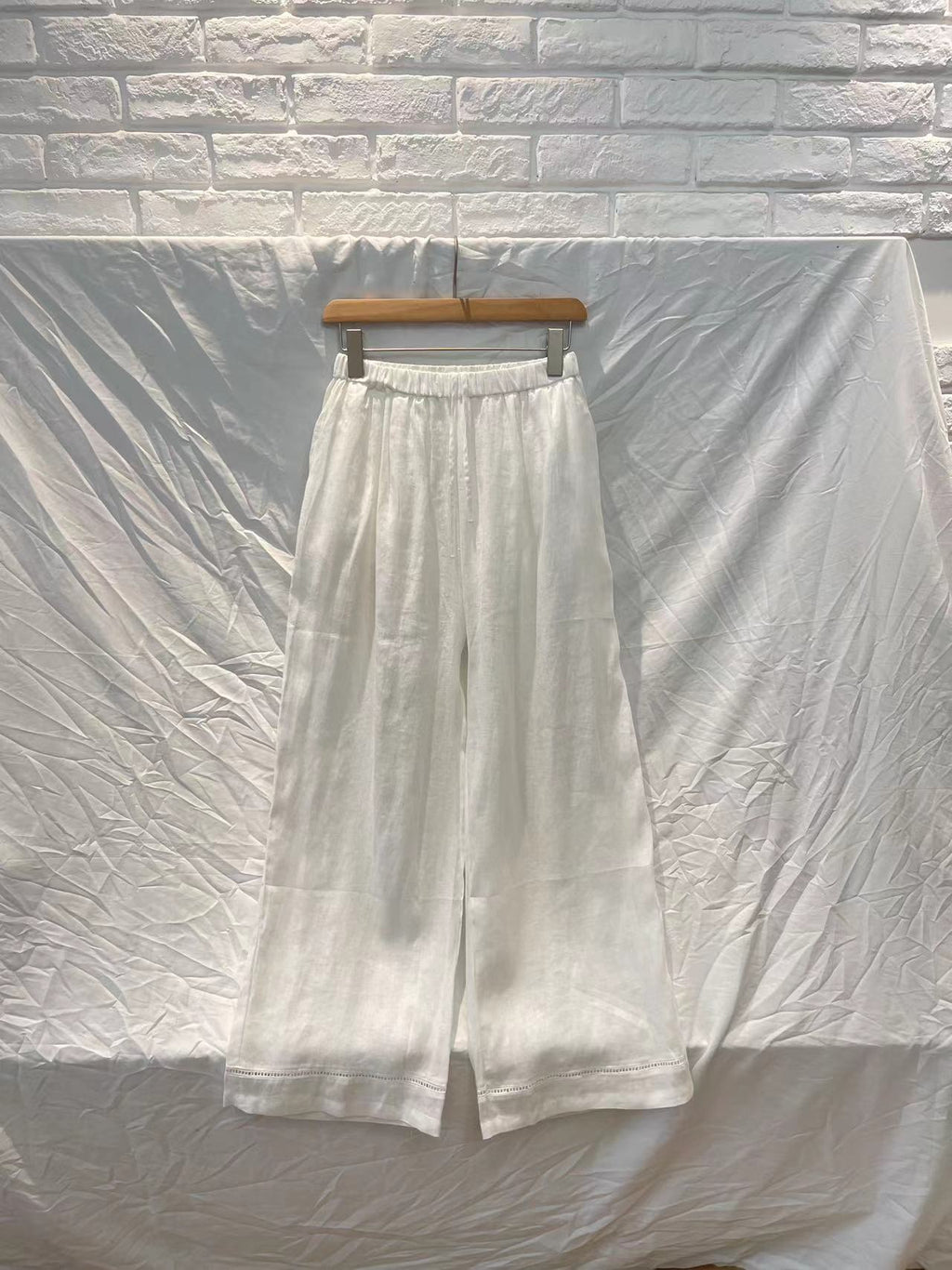 Linen Straight Leg Pants for Women