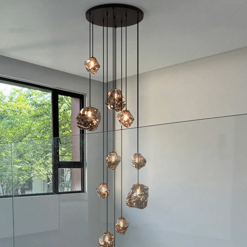 Adjustable Multi-Head Pendant Light