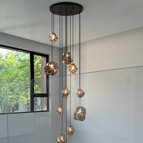 Adjustable Multi-Head Pendant Light