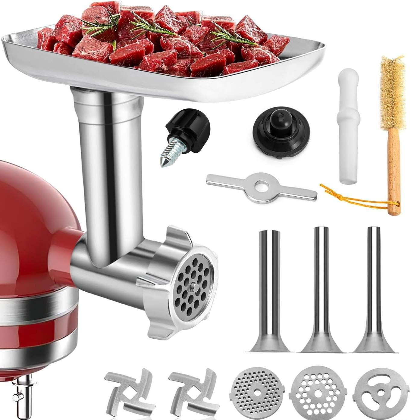 Compatible Meat Grinder and Sausage Stuffer Accessories