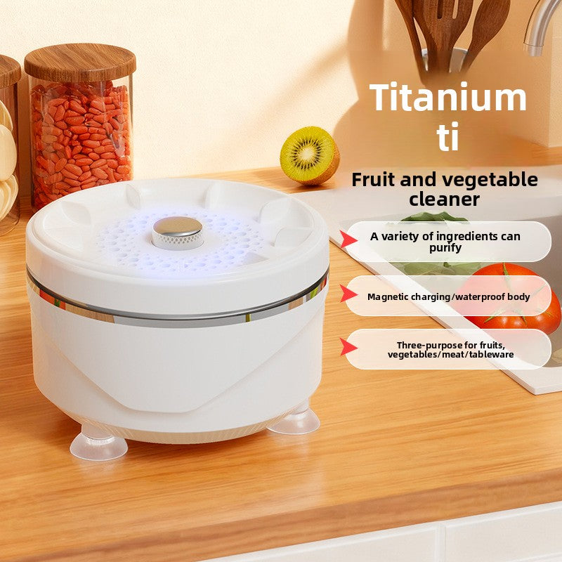 Home Vegetable and Fruit Washer ? Turbine Purifier for Removing Pesticide Residues