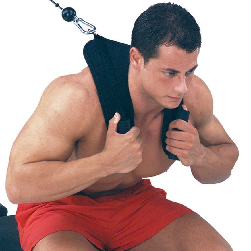 Abdominal strap pull-up handle