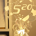 Creative 3D Night Light USB Touch Lamp