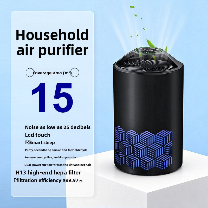 Home Office Air Purifier with Formaldehyde Removal and UV Sterilization