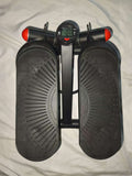 Mini Hydraulic Stepper Machine for Home Fitness, 11-Speed Adjustable Silent Climbing Stepper with Drawstring and Floor Mat