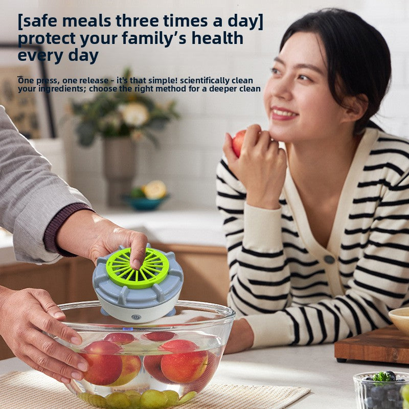 Home Vegetable and Fruit Washer ? Turbine Purifier for Removing Pesticide Residues
