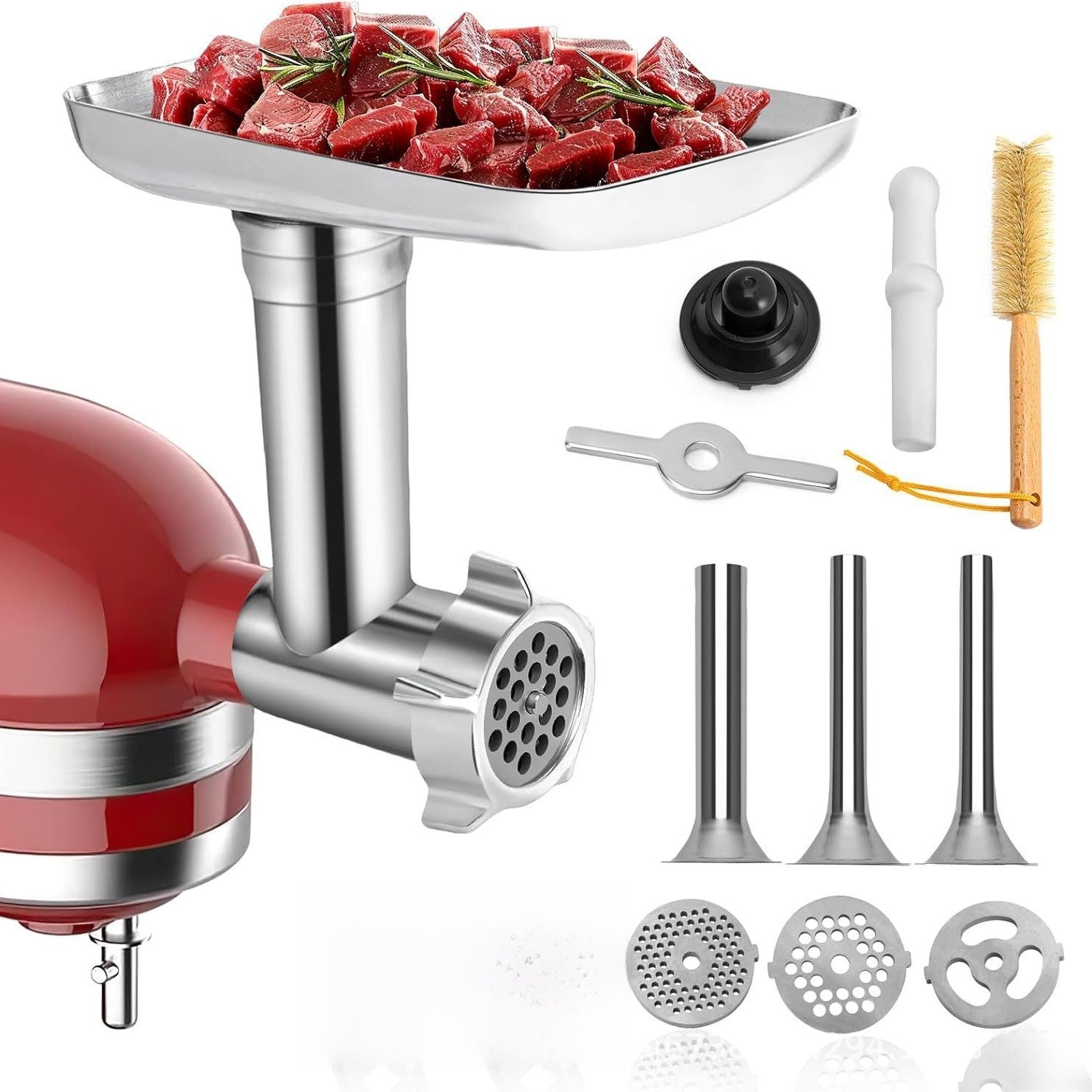 Compatible Meat Grinder and Sausage Stuffer Accessories