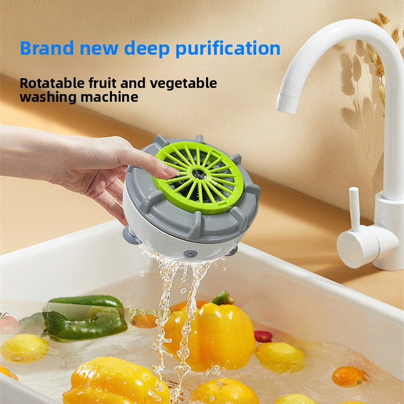 Home Vegetable and Fruit Washer ? Turbine Purifier for Removing Pesticide Residues