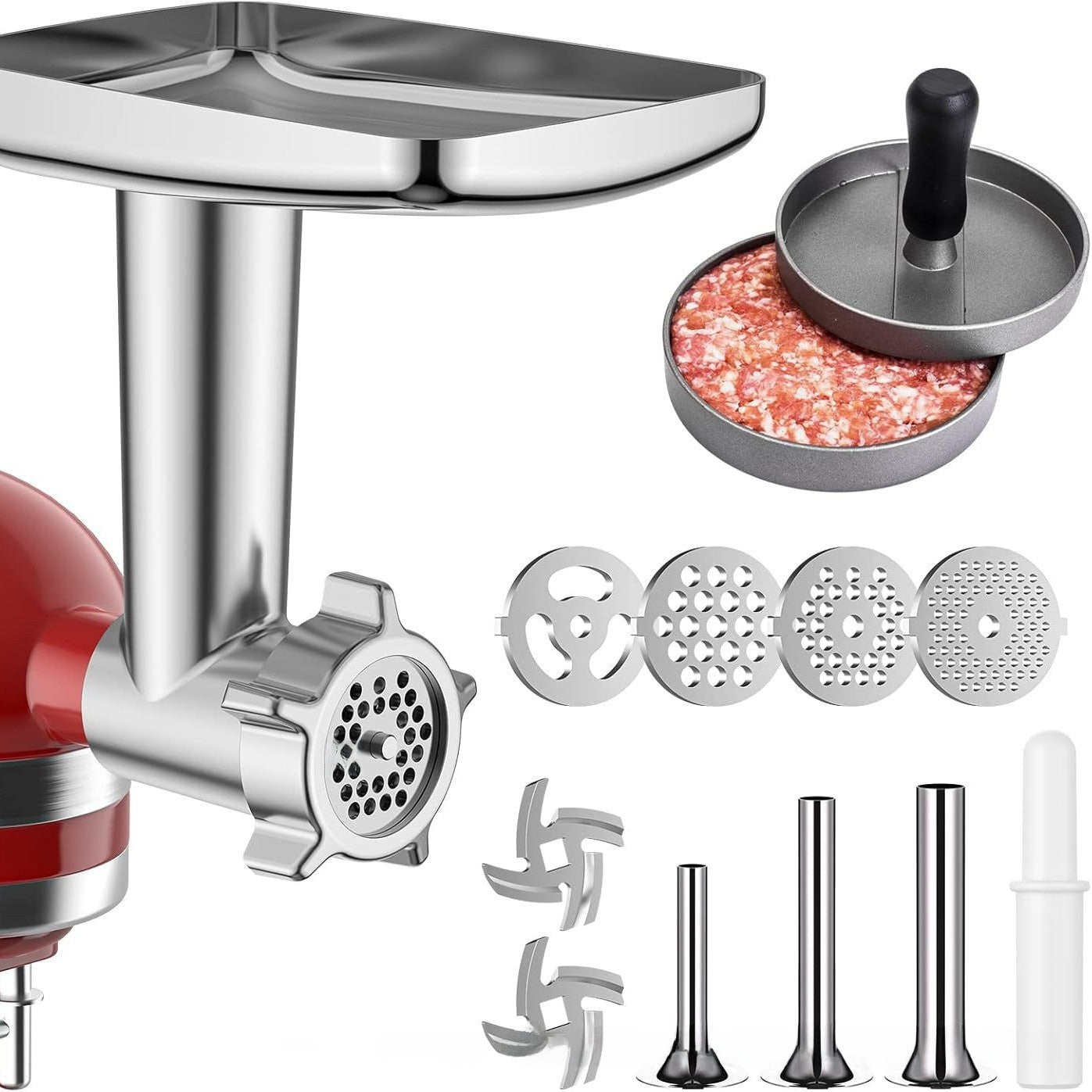 Compatible Meat Grinder and Sausage Stuffer Accessories