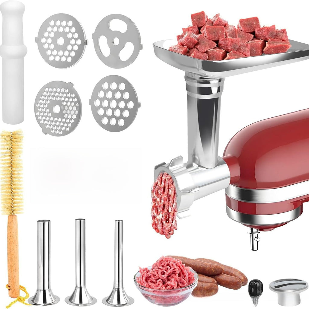 Compatible Meat Grinder and Sausage Stuffer Accessories