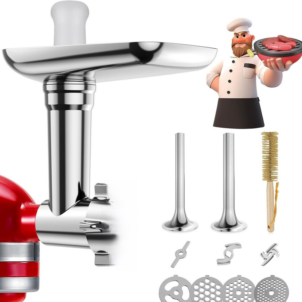 Compatible Meat Grinder and Sausage Stuffer Accessories