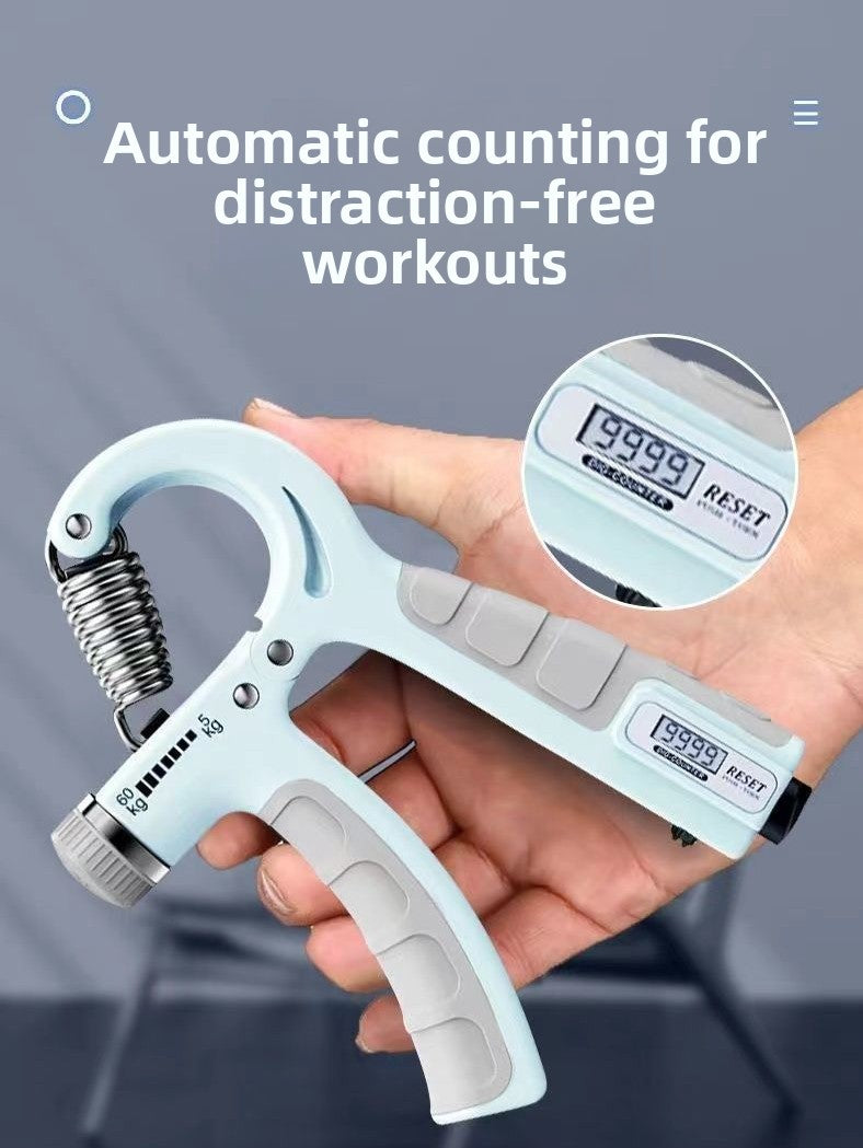Adjustable Grip Strength Trainer with Digital Counter