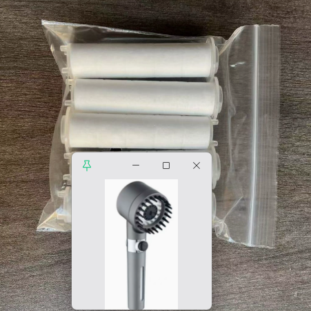 Pressurized Shower Head with Filter and Multiple Spray Modes