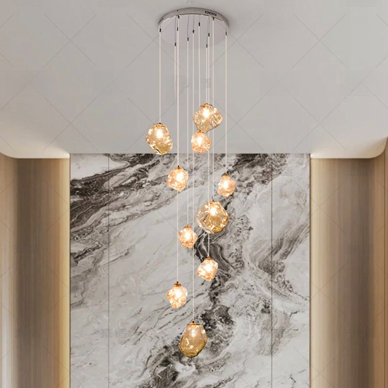 Adjustable Multi-Head Pendant Light