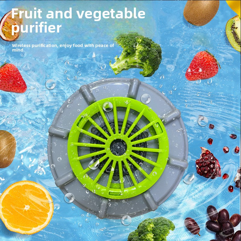 Home Vegetable and Fruit Washer ? Turbine Purifier for Removing Pesticide Residues