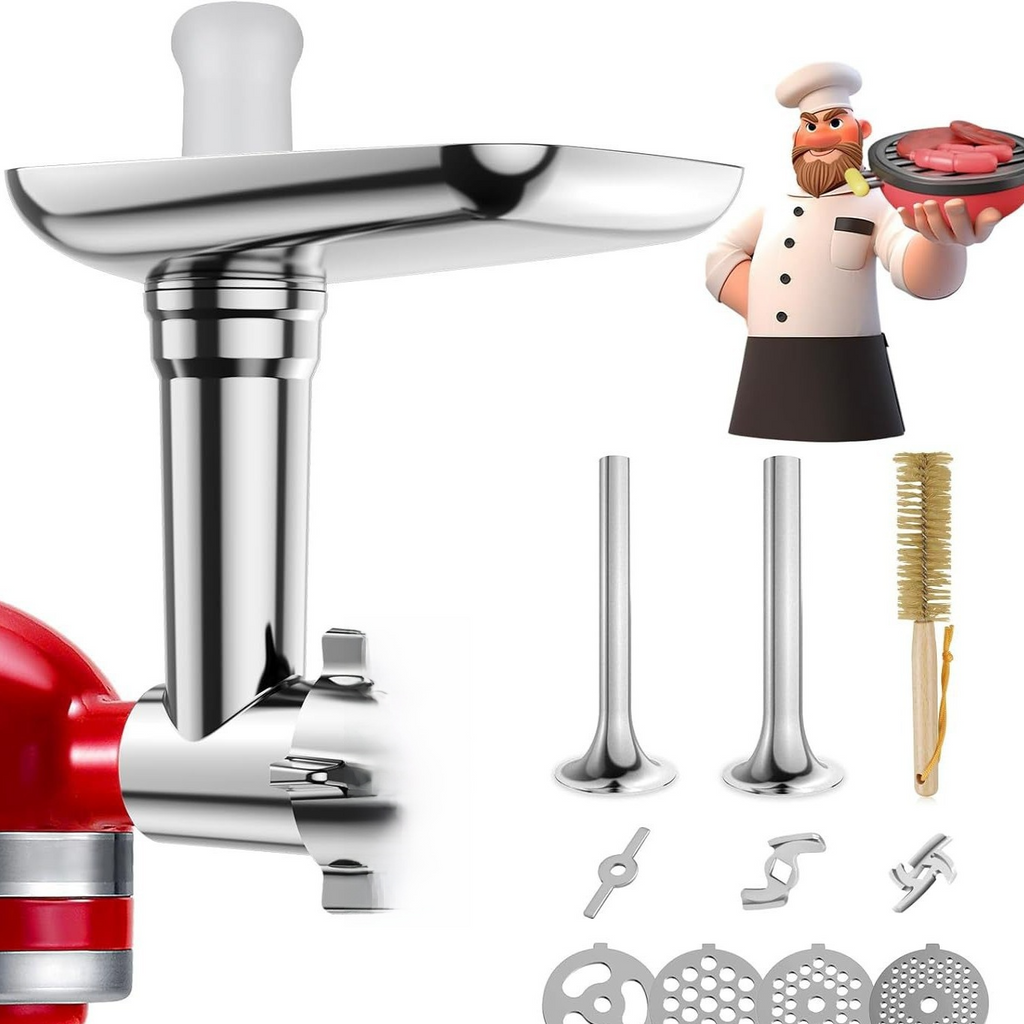 Compatible Meat Grinder and Sausage Stuffer Accessories