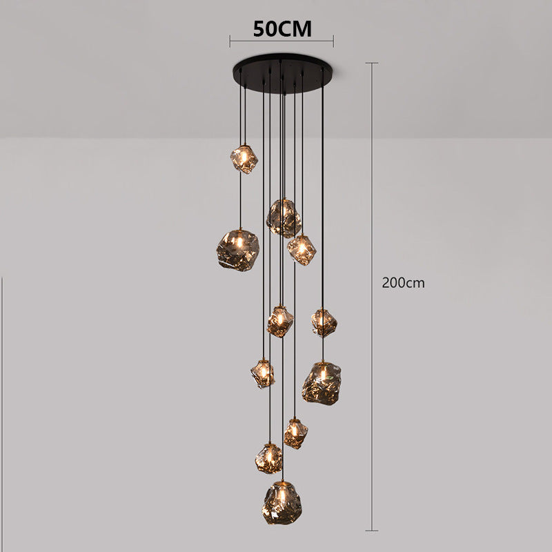 Adjustable Multi-Head Pendant Light
