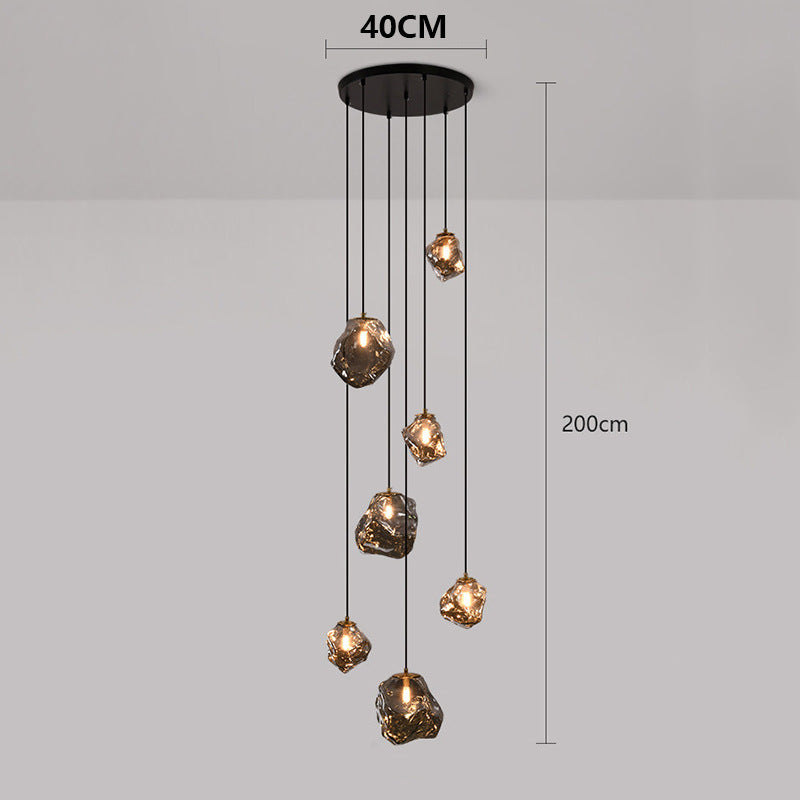 Adjustable Multi-Head Pendant Light