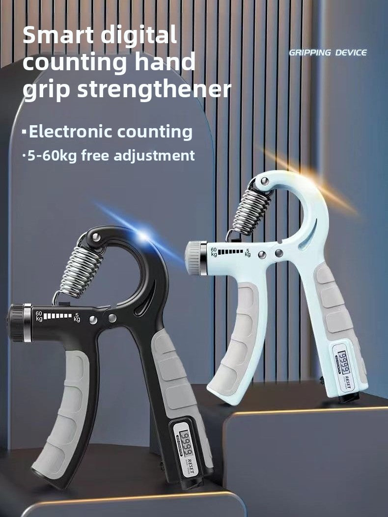 Adjustable Grip Strength Trainer with Digital Counter
