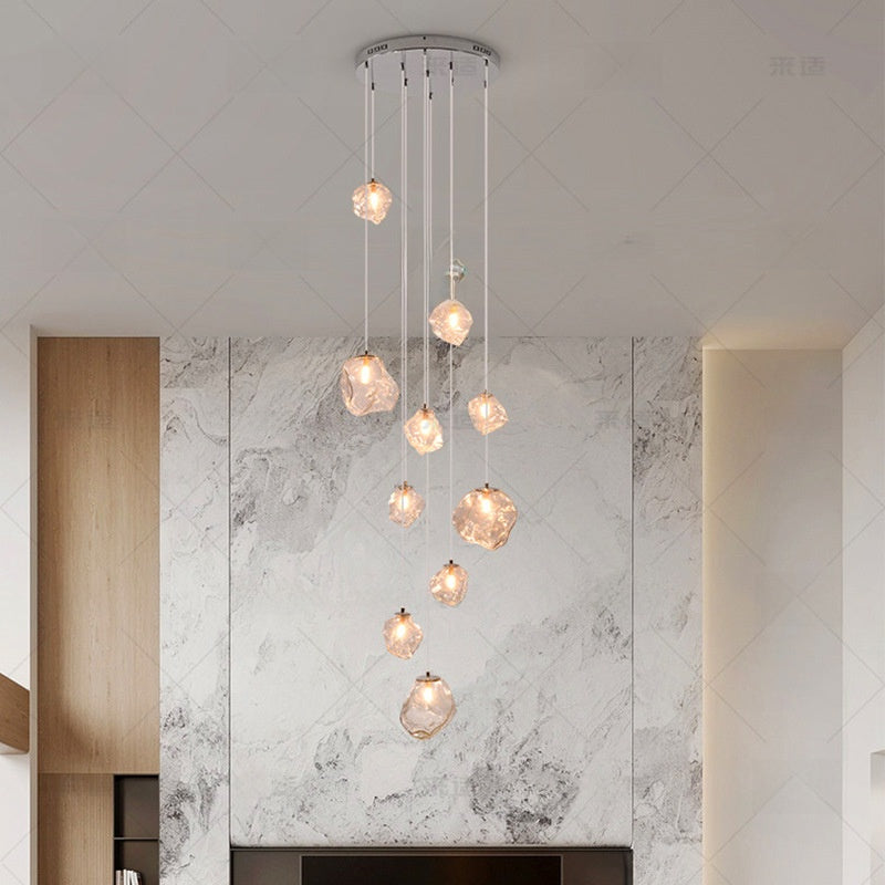 Adjustable Multi-Head Pendant Light